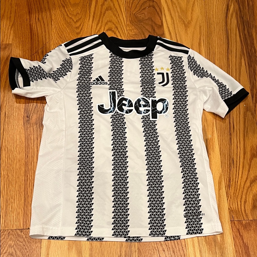 Adidas Kids Juventus Black and White Jersey